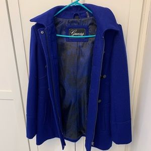 Guess, Royal blue pea coat